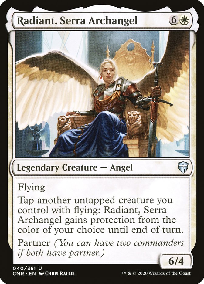 Radiant, Serra Archangel [Commander Legends] | All Aboard Games