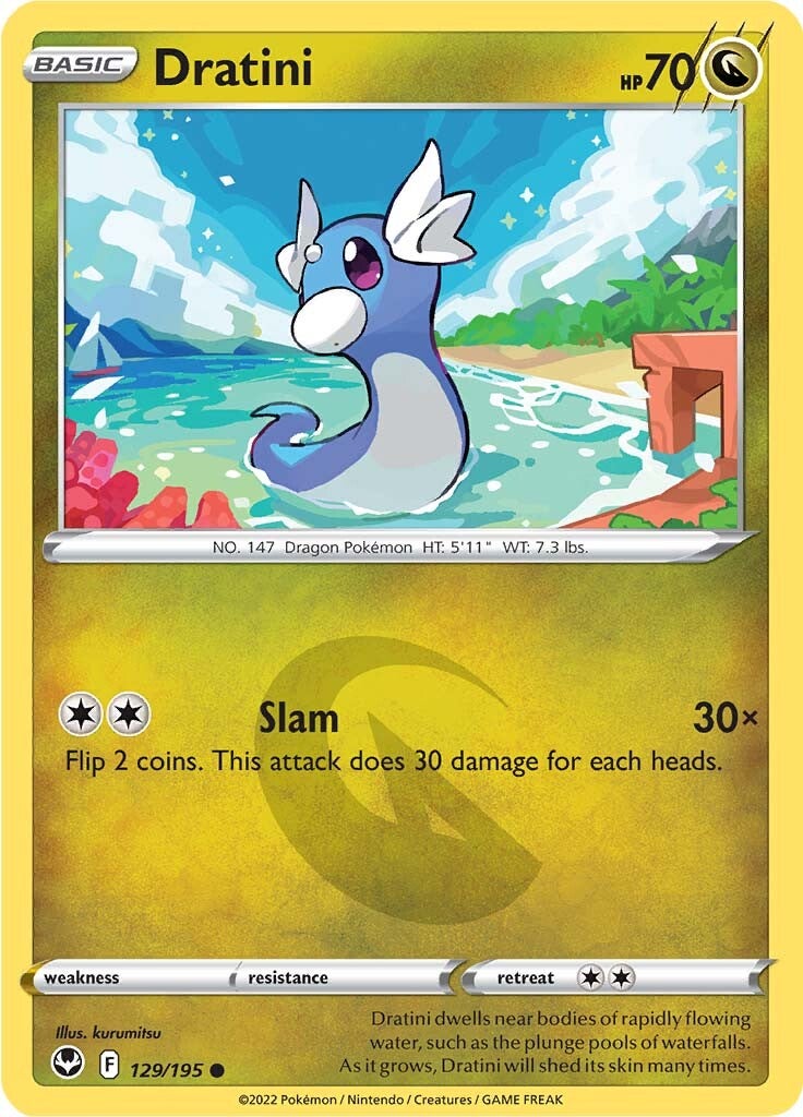 Dratini (129/195) [Sword & Shield: Silver Tempest] | All Aboard Games