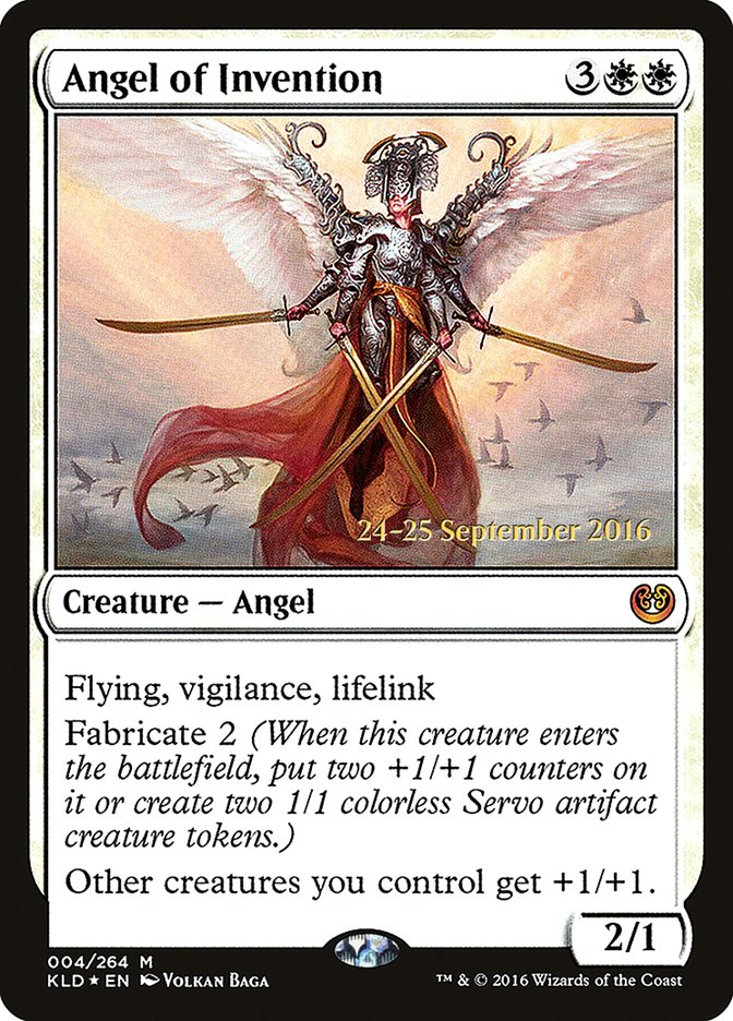 Angel of Invention  [Kaladesh Prerelease Promos] | All Aboard Games