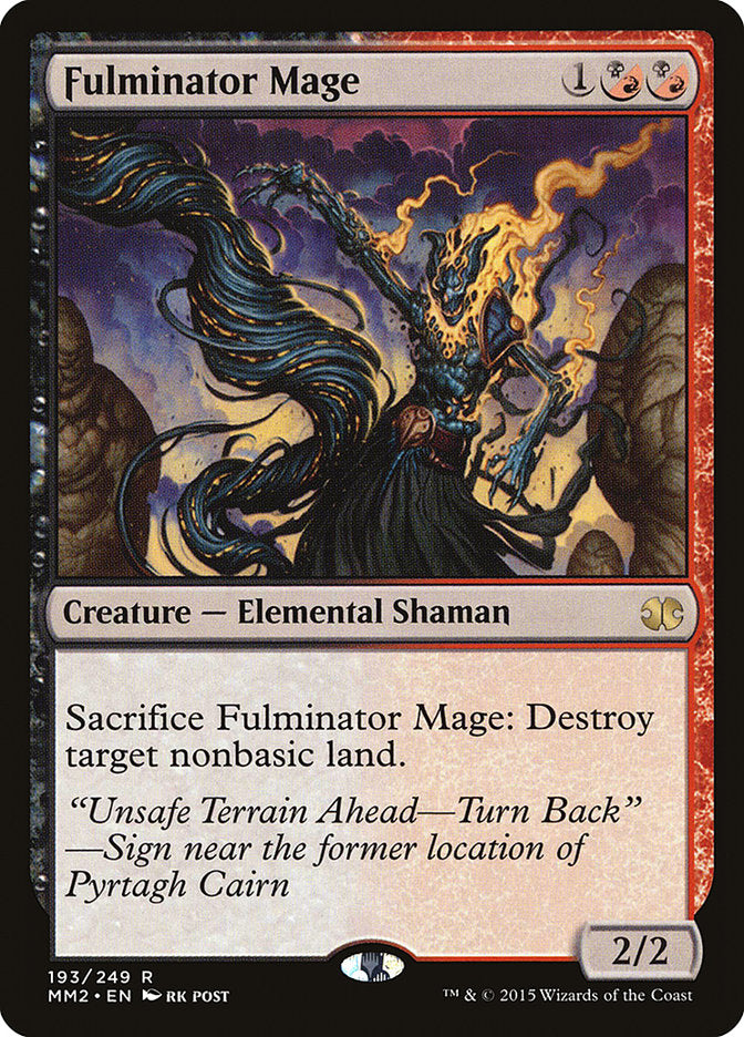 Fulminator Mage [Modern Masters 2015] | All Aboard Games