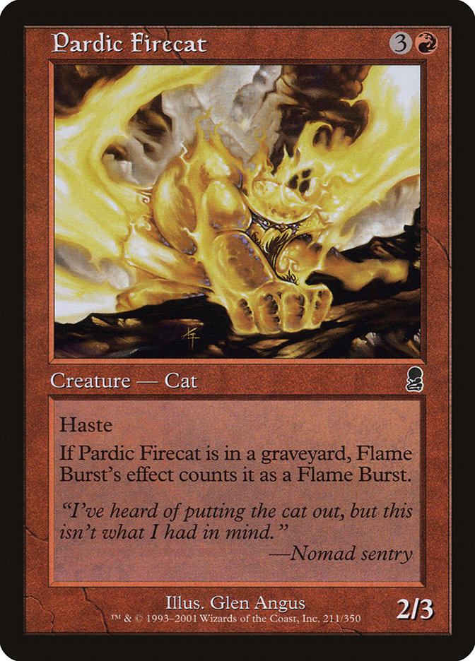 Pardic Firecat [Odyssey] | All Aboard Games