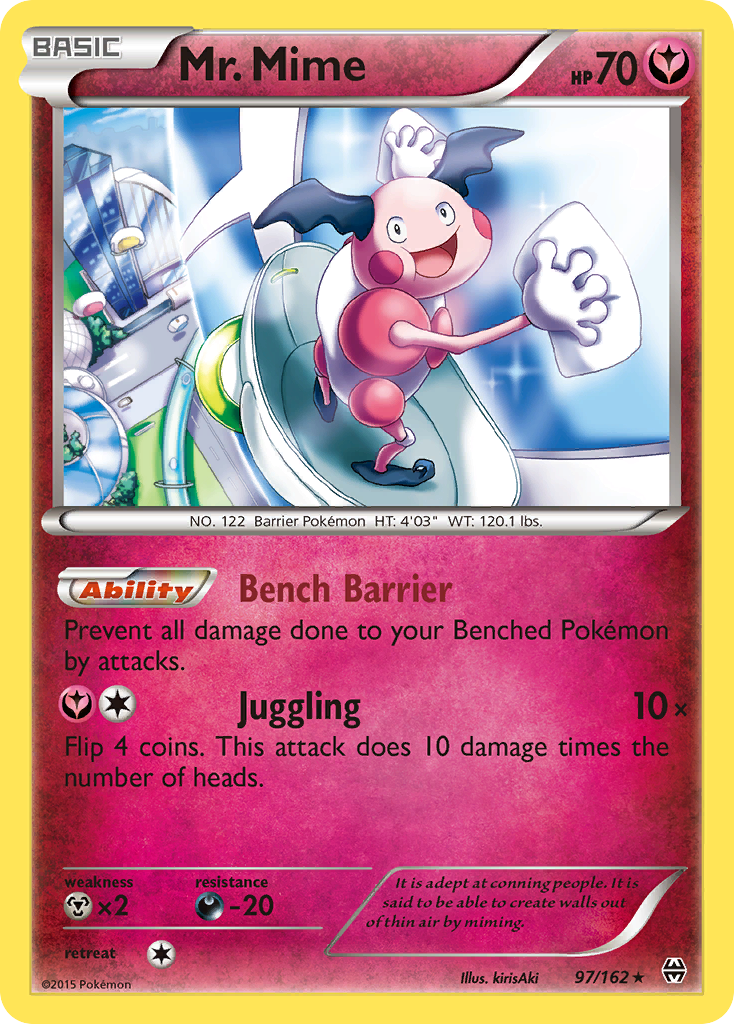 Mr. Mime (97/162) [XY: BREAKthrough] | All Aboard Games