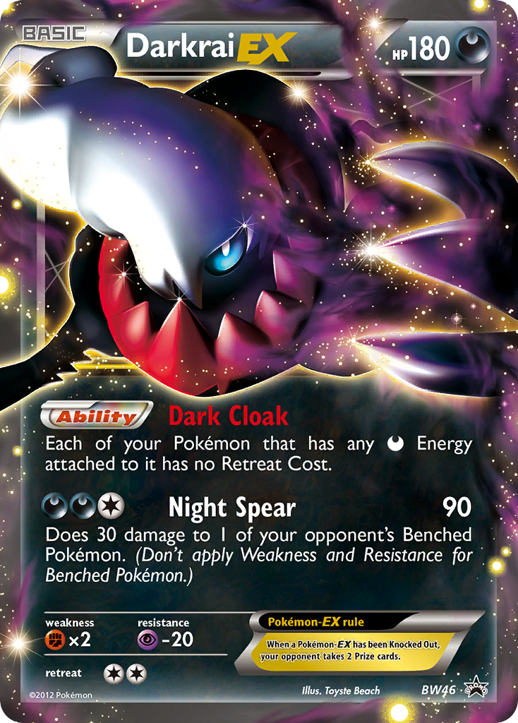 Darkrai EX (BW46) [Black & White: Black Star Promos] | All Aboard Games