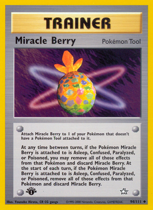 Miracle Berry (94/111) [Neo Genesis 1st Edition] | All Aboard Games