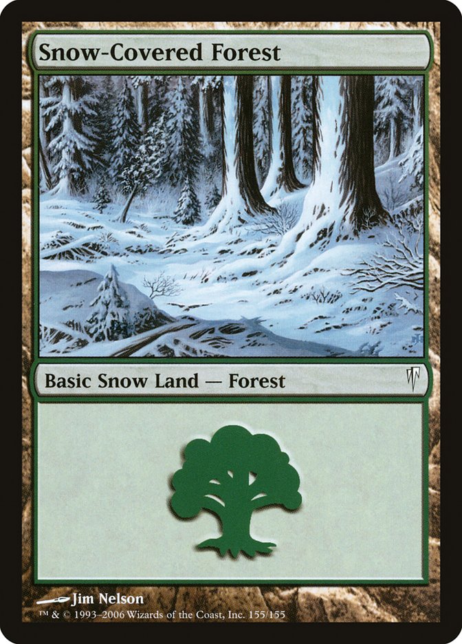 Snow-Covered Forest [Coldsnap] | All Aboard Games