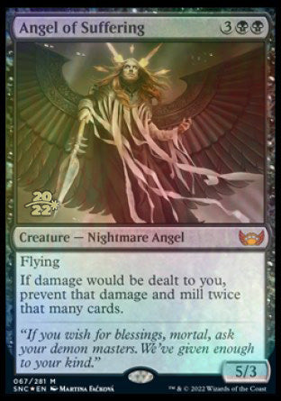 Angel of Suffering [Streets of New Capenna Prerelease Promos] | All Aboard Games