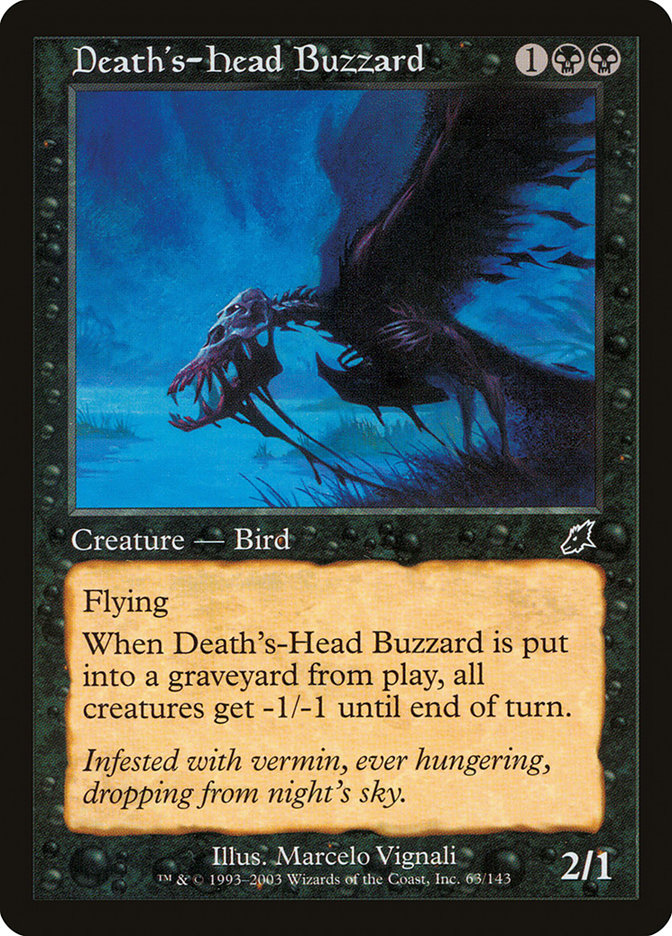 Death's-Head Buzzard [Scourge] | All Aboard Games