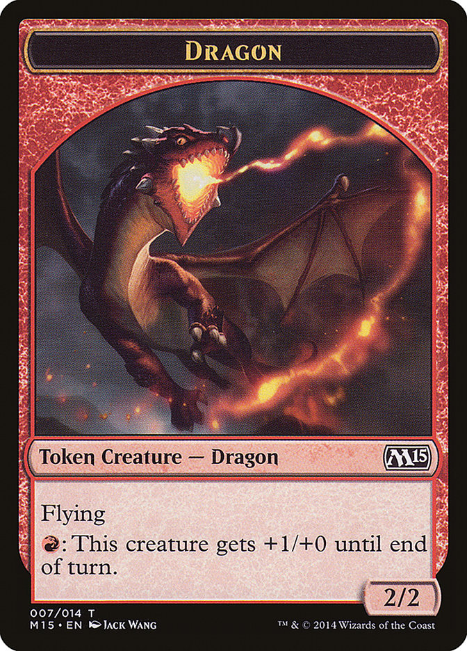 Dragon [Magic 2015 Tokens] | All Aboard Games
