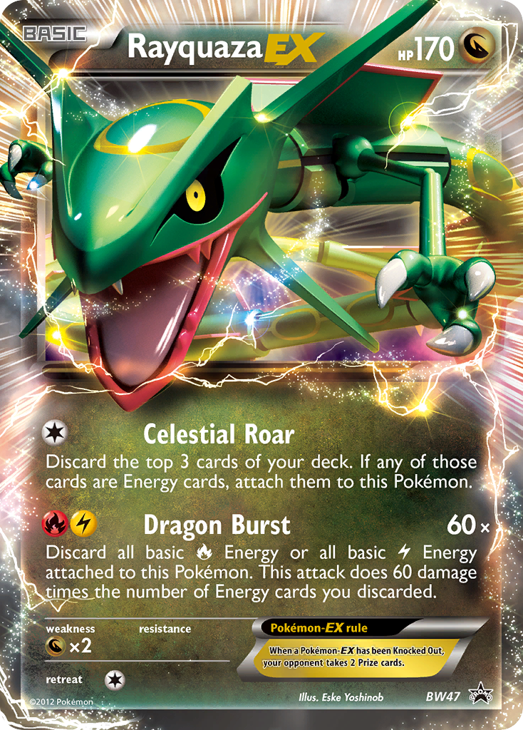 Rayquaza EX (BW47) [Black & White: Black Star Promos] | All Aboard Games