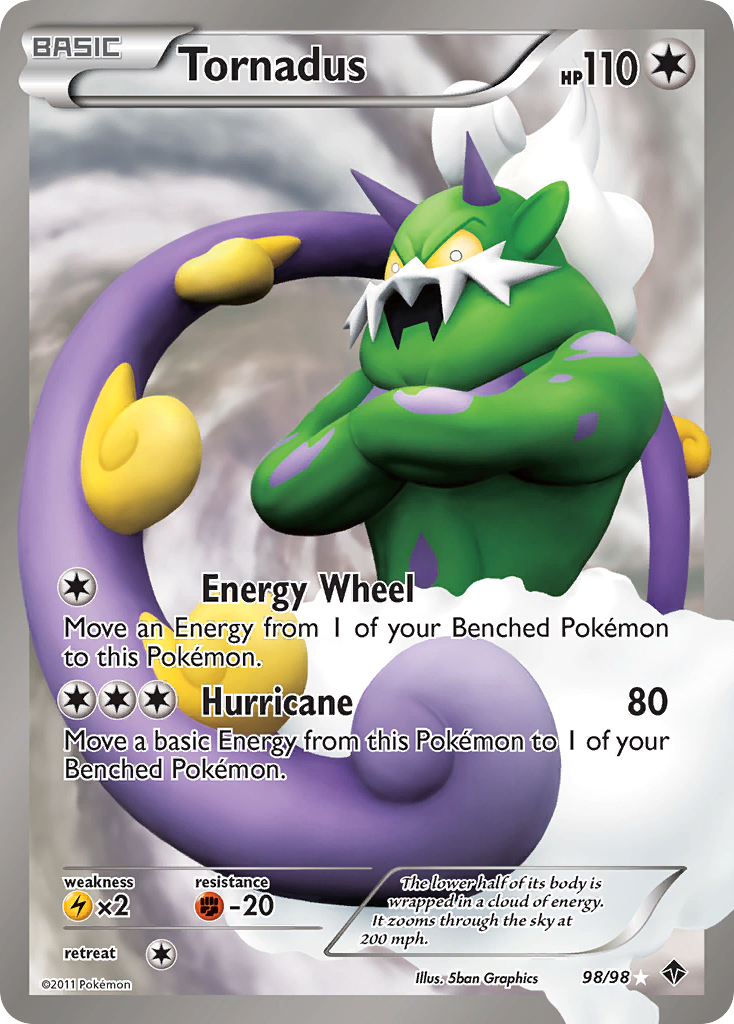 Tornadus (98/98) [Black & White: Emerging Powers] | All Aboard Games