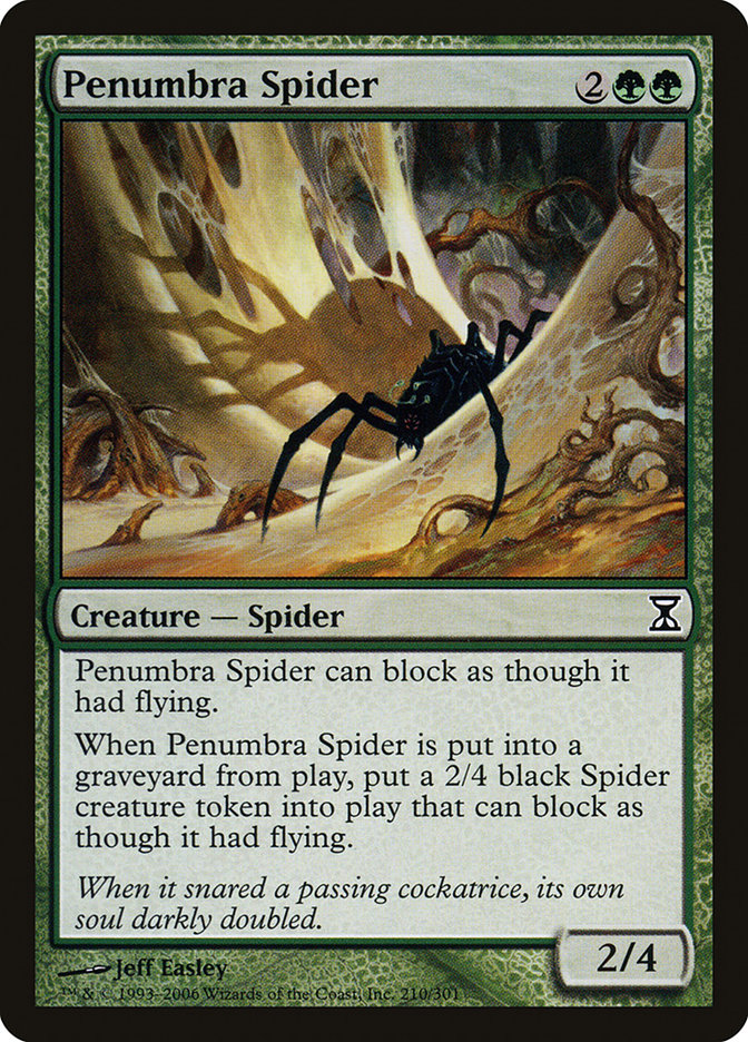 Penumbra Spider [Time Spiral] | All Aboard Games