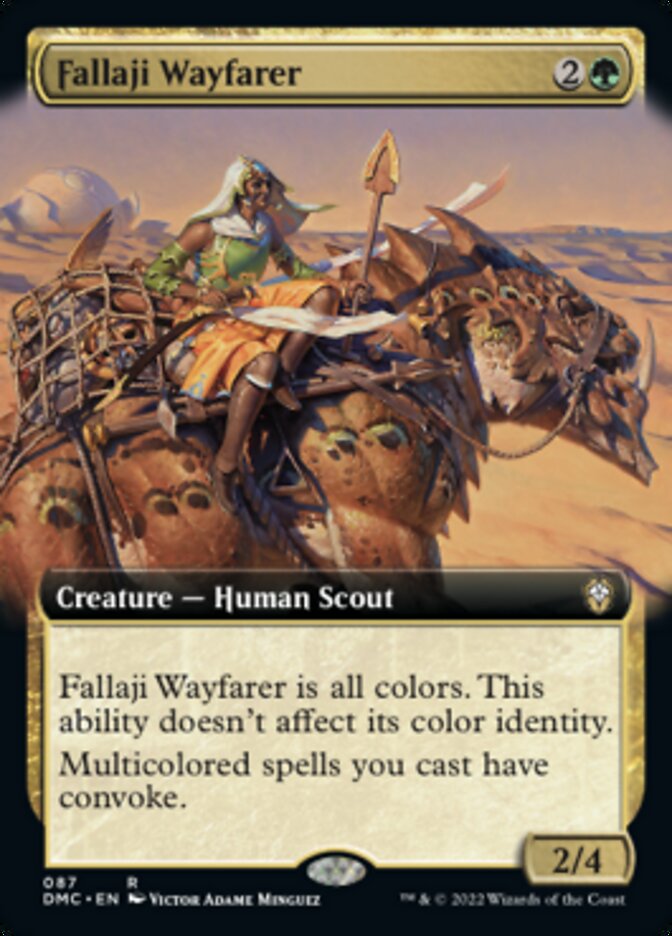 Fallaji Wayfarer (Extended Art) [Dominaria United Commander] | All Aboard Games