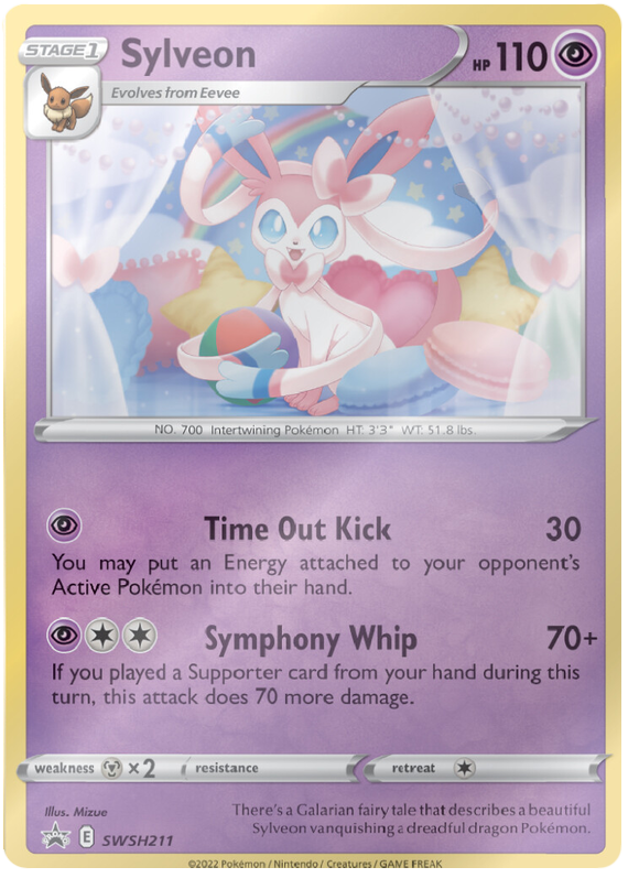 Sylveon (SWSH211) [Sword & Shield: Black Star Promos] | All Aboard Games