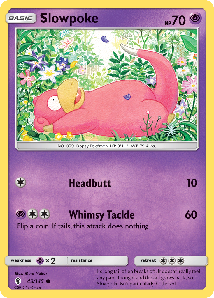 Slowpoke (48/145) [Sun & Moon: Guardians Rising] | All Aboard Games