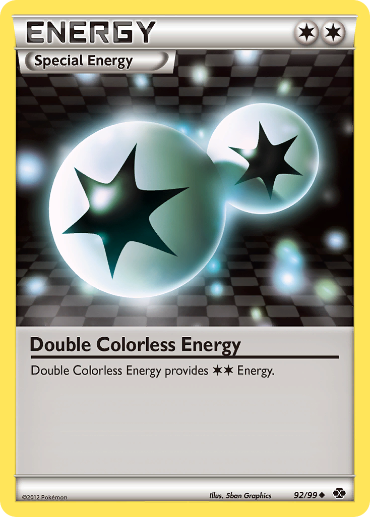 Double Colorless Energy (92/99) [Black & White: Next Destinies] | All Aboard Games