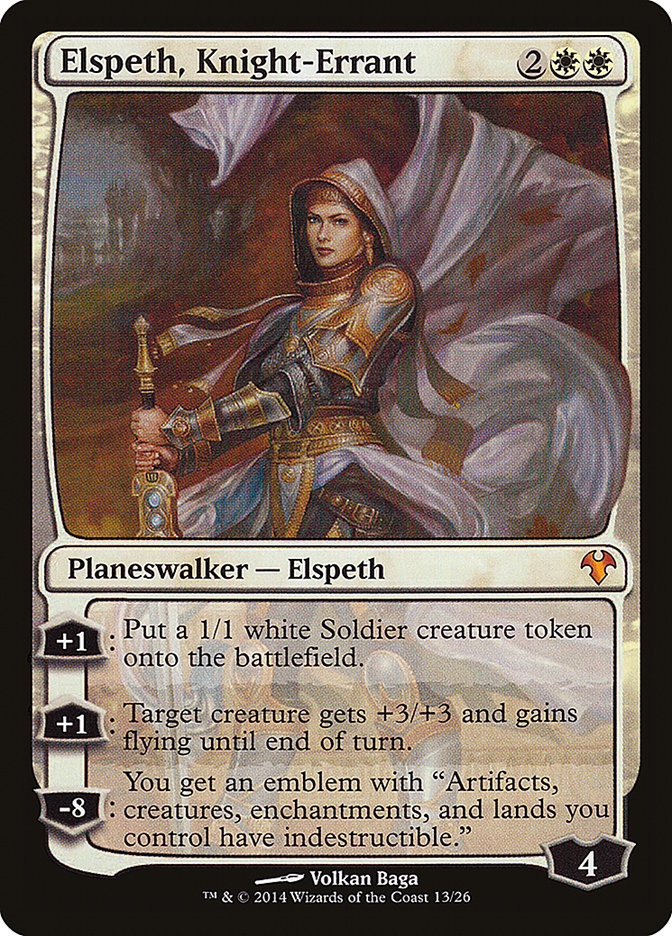 Elspeth, Knight-Errant [Modern Event Deck 2014] | All Aboard Games
