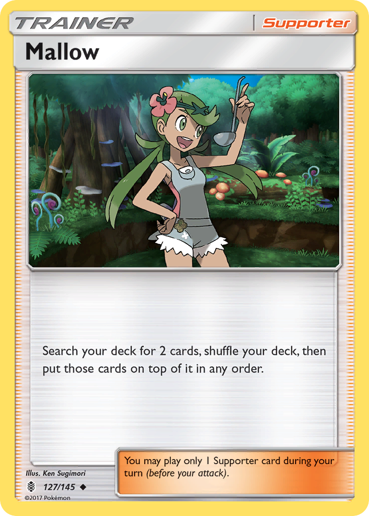 Mallow (127/145) [Sun & Moon: Guardians Rising] | All Aboard Games