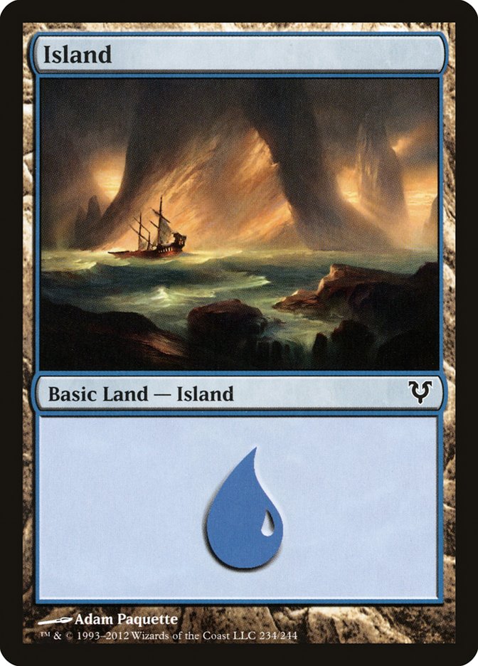 Island (234) [Avacyn Restored] | All Aboard Games
