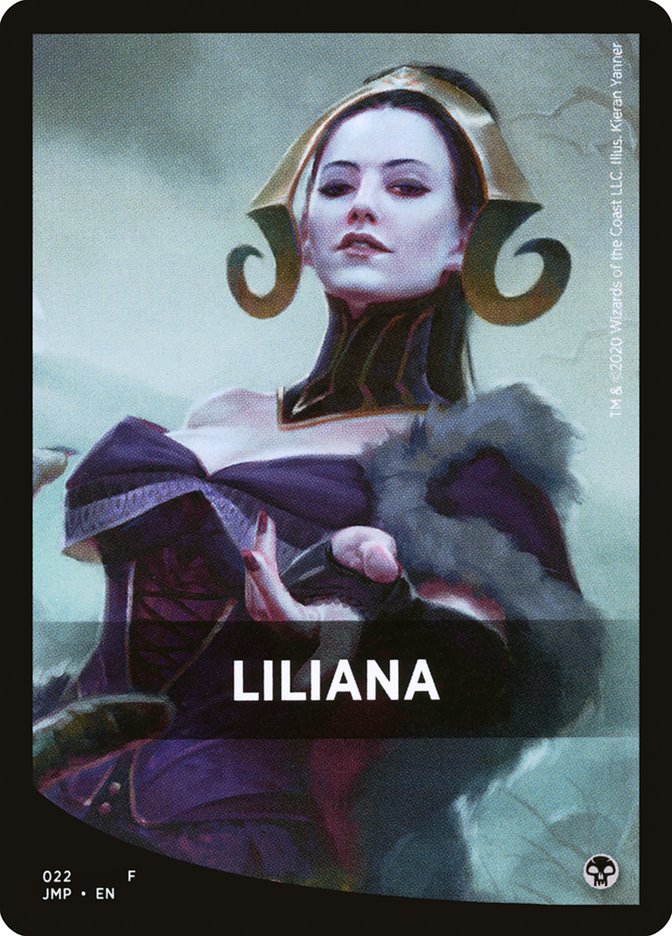 Liliana Theme Card [Jumpstart Front Cards] | All Aboard Games
