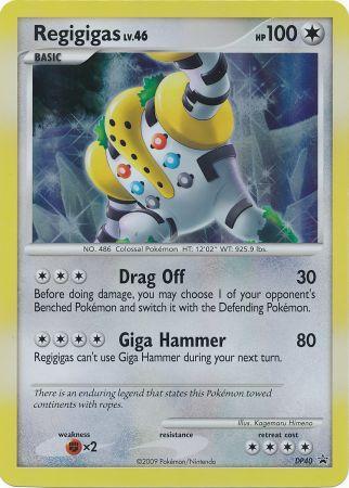 Regigigas (DP40) (Jumbo Card) [Diamond & Pearl: Black Star Promos] | All Aboard Games