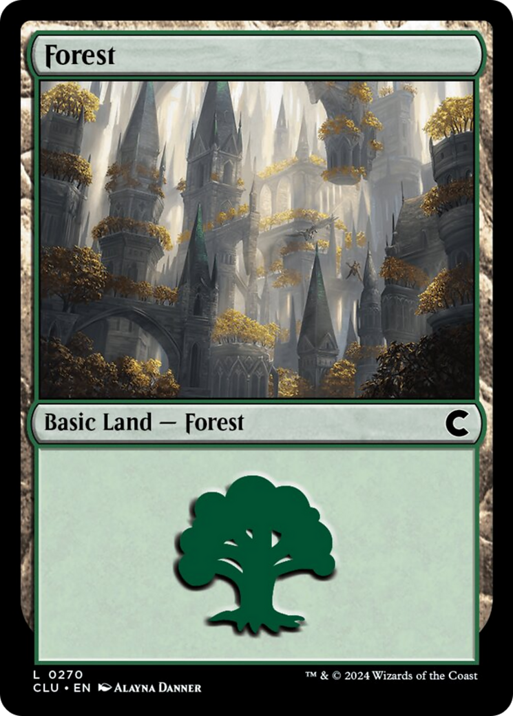 Forest (0270) [Ravnica: Clue Edition] | All Aboard Games