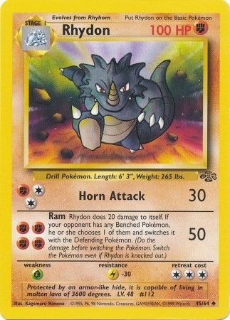 Rhydon (45/64) [Jungle Unlimited] | All Aboard Games