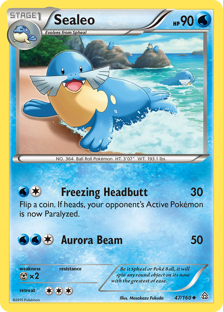 Sealeo (47/160) [XY: Primal Clash] | All Aboard Games