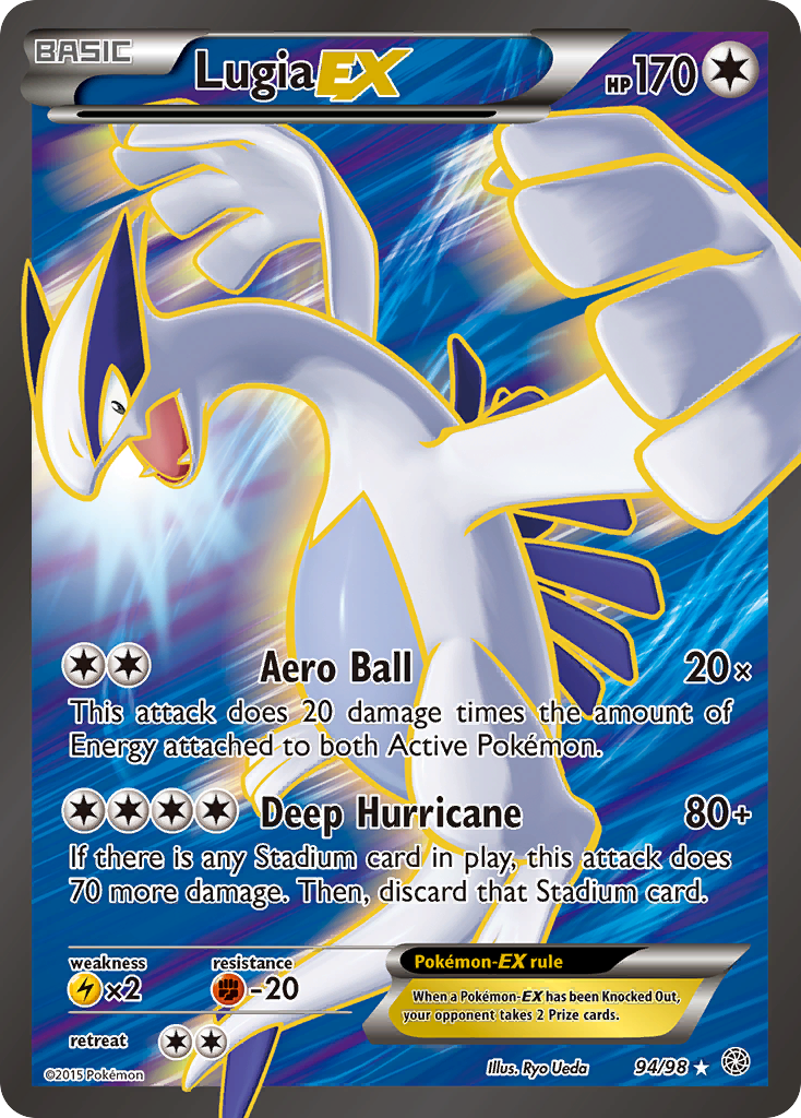 Lugia EX (94/98) [XY: Ancient Origins] | All Aboard Games