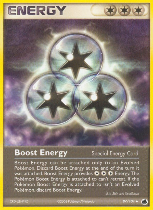 Boost Energy (87/101) [EX: Dragon Frontiers] | All Aboard Games