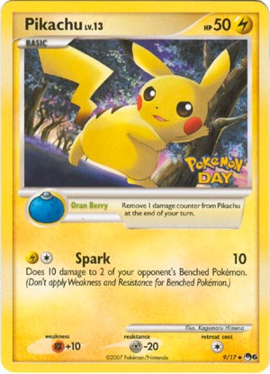 Pikachu (9/17) (Pokemon Day) [POP Series 6] | All Aboard Games