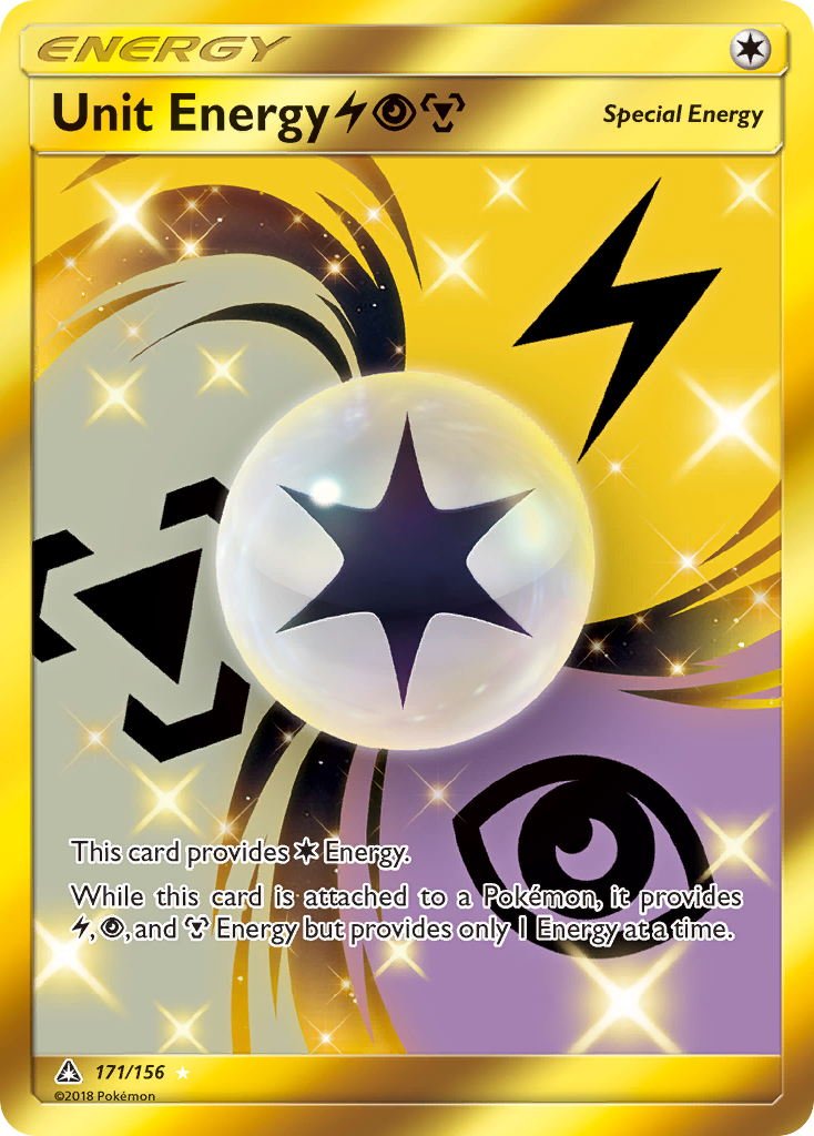 Unit Energy (171/156) (Lightning, Psychic, Metal) [Sun & Moon: Ultra Prism] | All Aboard Games