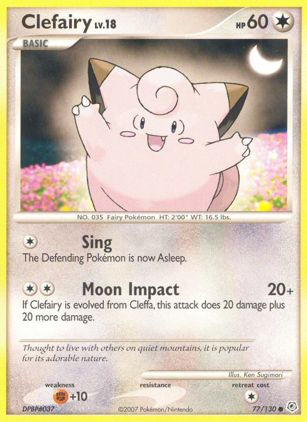 Clefairy (77/130) [Diamond & Pearl: Base Set] | All Aboard Games