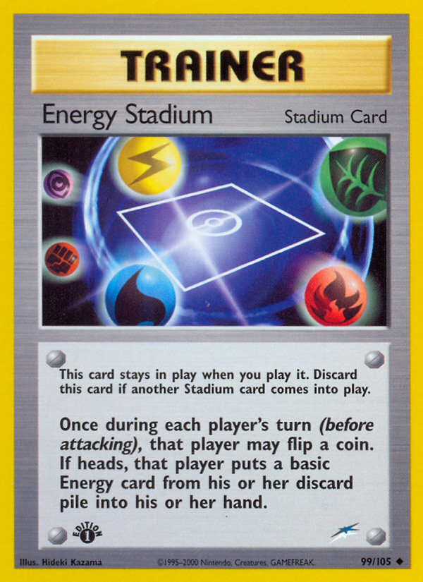 Energy Stadium (99/105) [Neo Destiny 1st Edition] | All Aboard Games