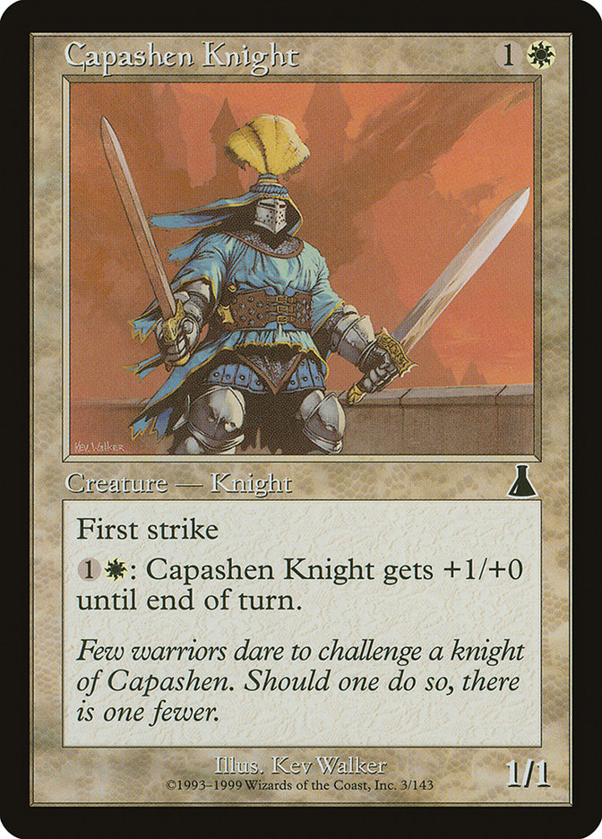 Capashen Knight [Urza's Destiny] | All Aboard Games