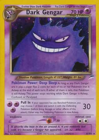 Dark Gengar (6/105) [Neo Destiny Unlimited] | All Aboard Games