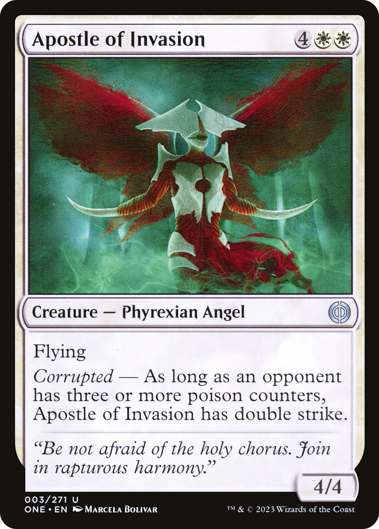 Apostle of Invasion [Phyrexia: All Will Be One] | All Aboard Games