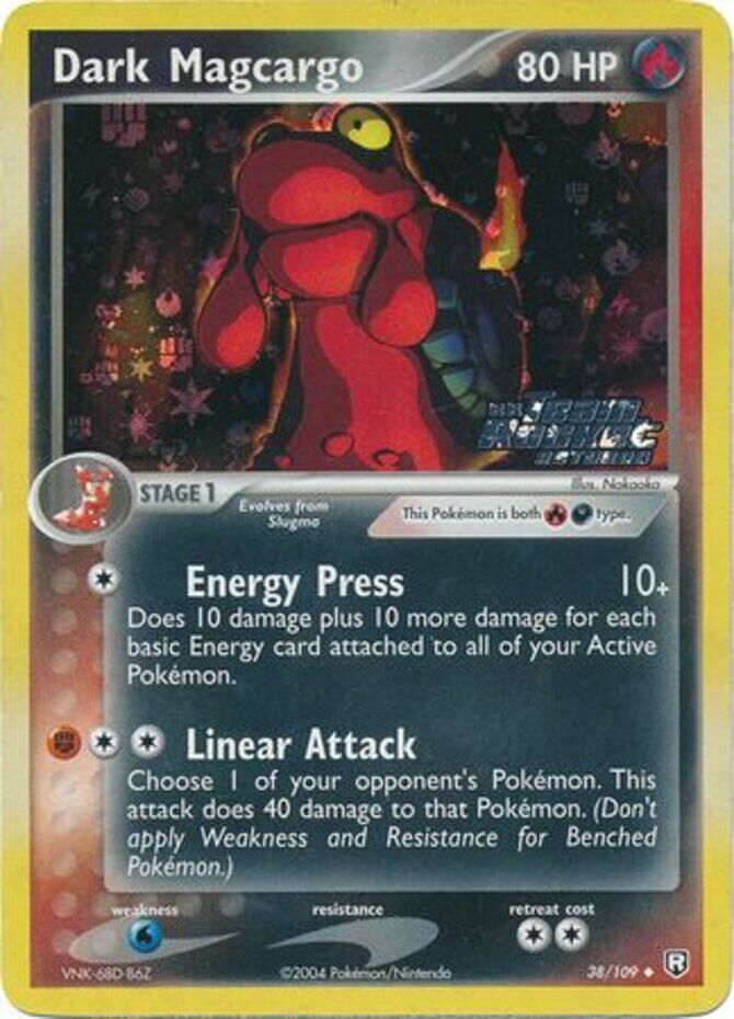 Dark Magcargo (38/109) (Stamped) [EX: Team Rocket Returns] | All Aboard Games