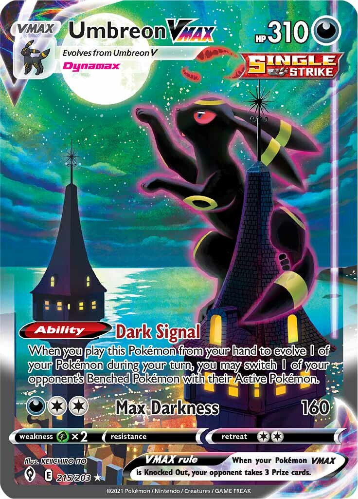 Umbreon VMAX (215/203) [Sword & Shield: Evolving Skies] | All Aboard Games