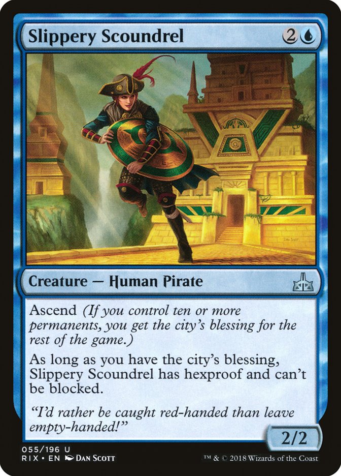 Slippery Scoundrel [Rivals of Ixalan] | All Aboard Games
