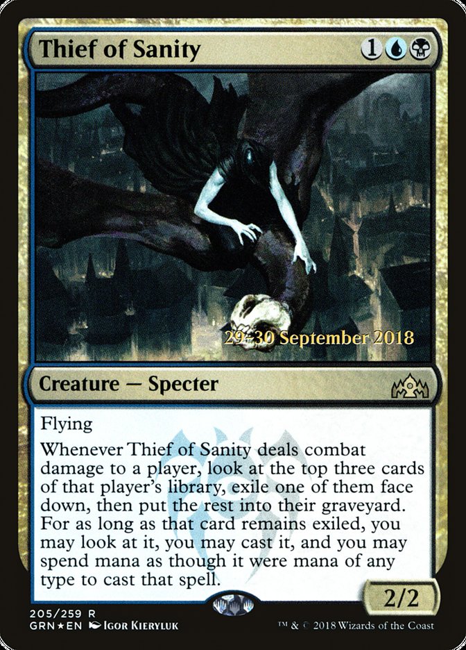 Thief of Sanity  [Guilds of Ravnica Prerelease Promos] | All Aboard Games