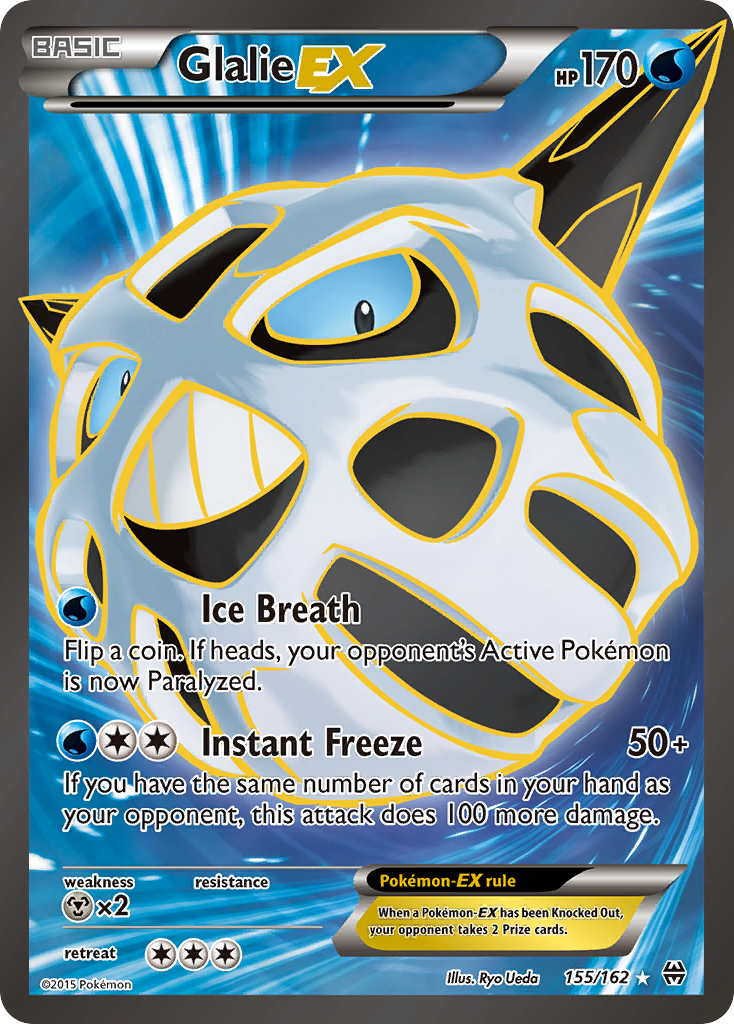 Glalie EX (155/162) [XY: BREAKthrough] | All Aboard Games