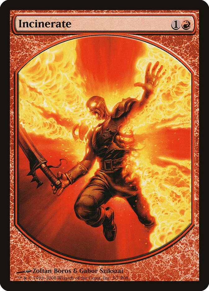 Incinerate [Magic Player Rewards 2008] | All Aboard Games