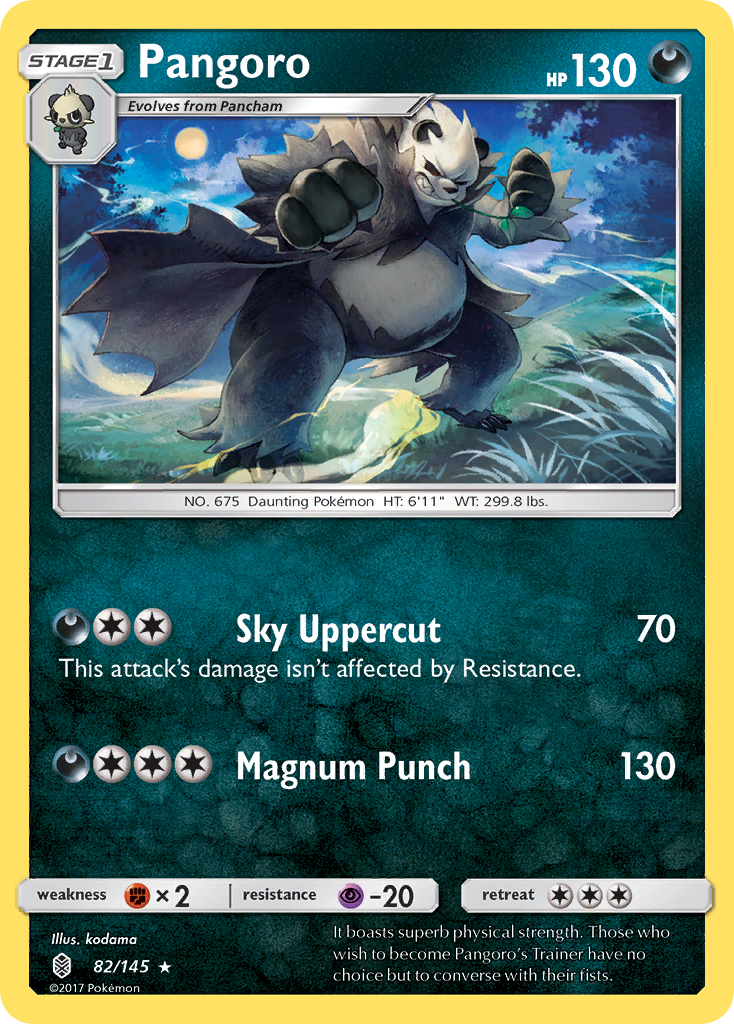 Pangoro (82/145) [Sun & Moon: Guardians Rising] | All Aboard Games