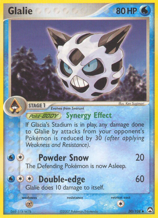 Glalie (30/108) [EX: Power Keepers] | All Aboard Games