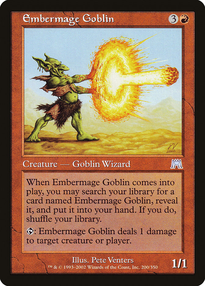 Embermage Goblin [Onslaught] | All Aboard Games