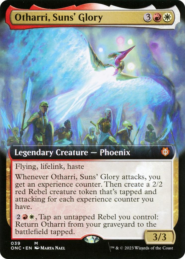 Otharri, Suns' Glory (Extended Art) [Phyrexia: All Will Be One Commander] | All Aboard Games