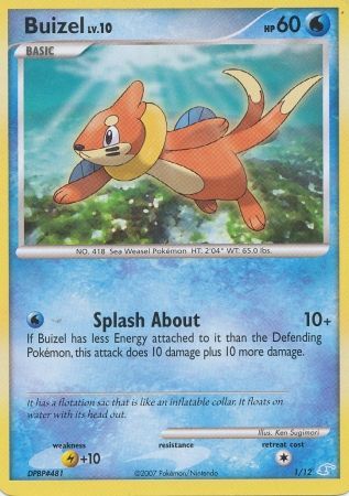 Buizel (1/12) [Diamond & Pearl: Trainer Kit - Manaphy] | All Aboard Games
