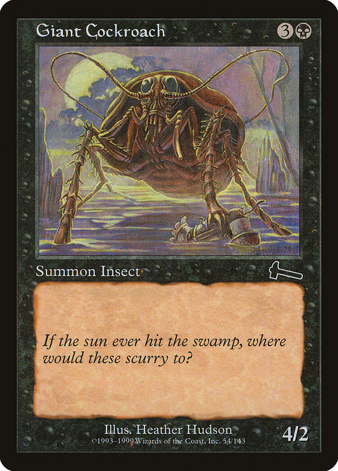 Giant Cockroach [Urza's Legacy] | All Aboard Games