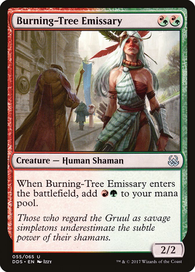 Burning-Tree Emissary [Duel Decks: Mind vs. Might] | All Aboard Games