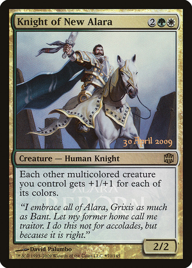 Knight of New Alara (Launch) [Alara Reborn Promos] | All Aboard Games